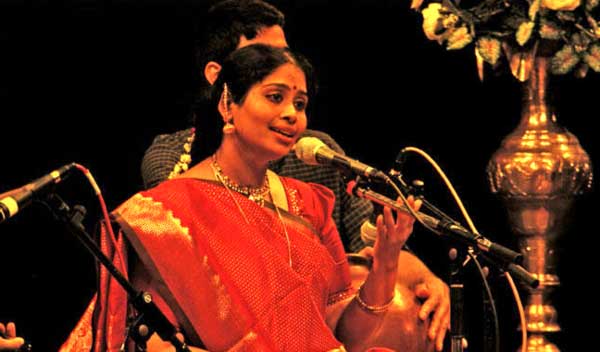 Singing career of Nithyasree