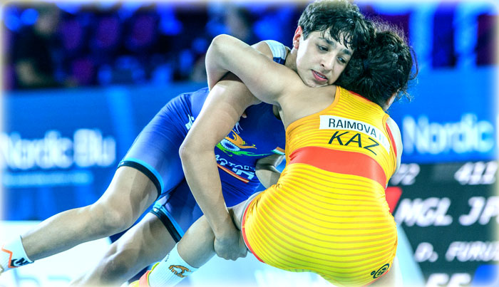 The First Indian Woman to win silver at World Wrestling Championships – Anshu Malik