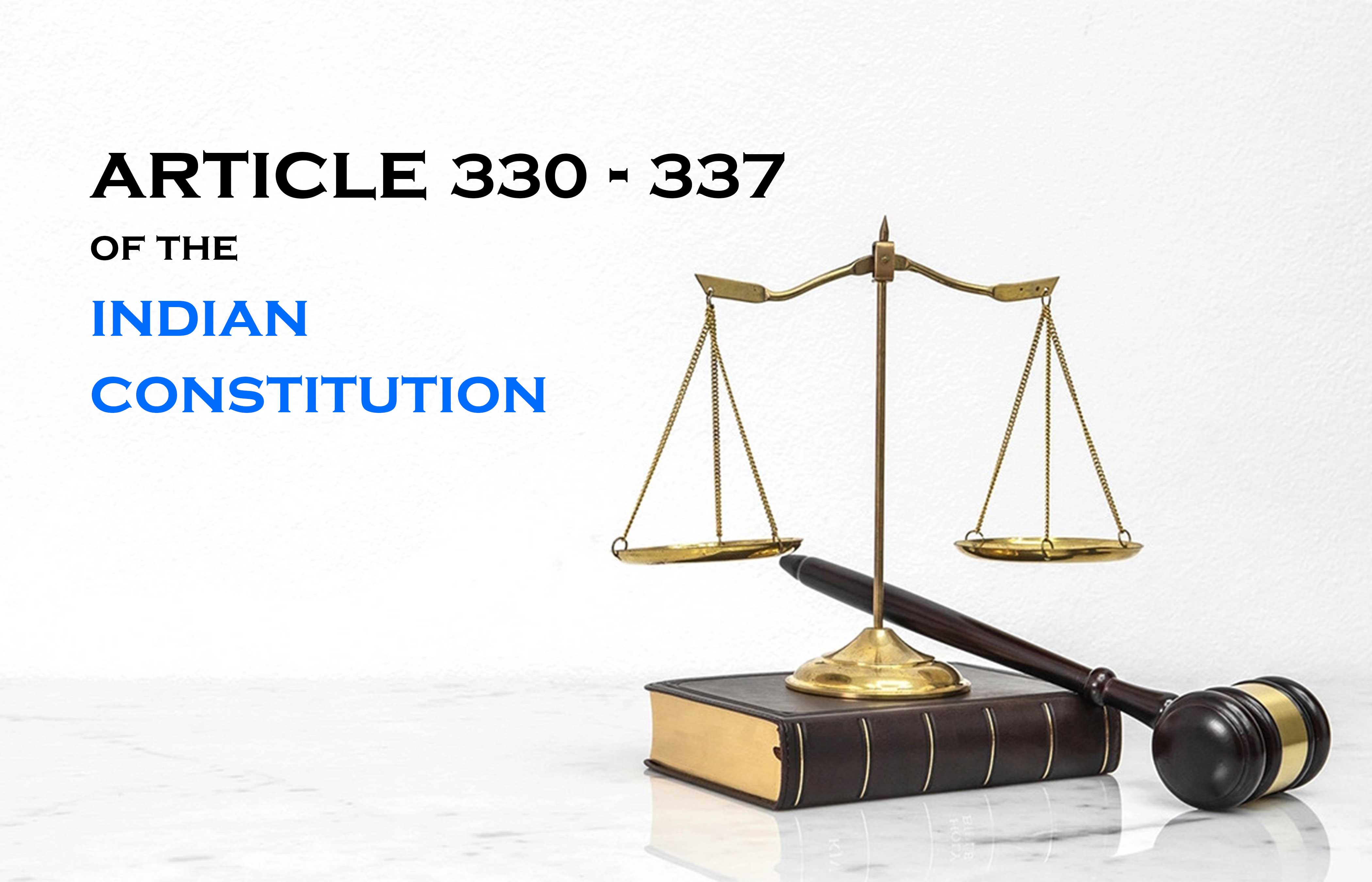 Article 330 – 337